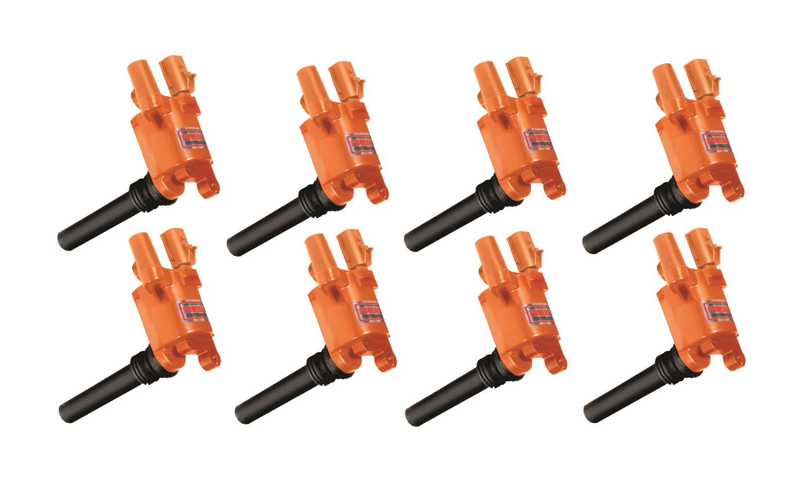 Powerfire Orange Ignition Coil Packs 03-05 Hemi 5.7 - Click Image to Close